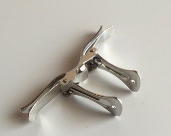 Bow Tie clips clip-on bow tie supply, sewing supplies, Metal tool Fashion accessories Sewing room Gentleman tuxedo DIY Fabric