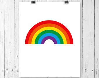 INSTANT DOWNLOAD! SVG, Rainbow svg, Rainbow cut file, Rainbow with magic svg, Rainbow clipart, Rainbow vector