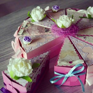 Awesome paper cake surprize