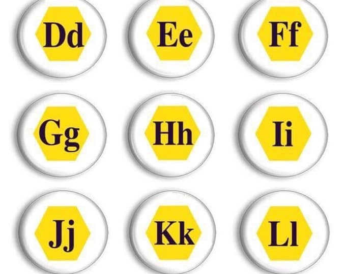 Montessori Matching Alphabet Set - Uppercase and Lowercase Alphabet - ABC Practice - Early Reading - Memory - Preschool Learning - Classroom