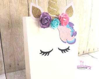 Unicorn Goodie Bags, Unicorn Favor Bags, Unicorn Party, Party Favors