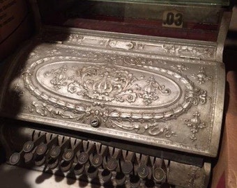 Vintage NCR Cash Register Circa 1906