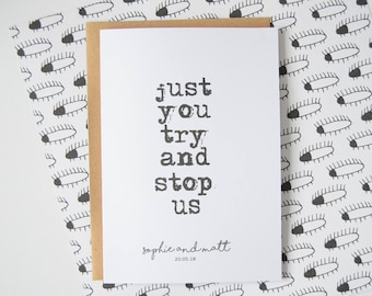 wedding reply cards etsy