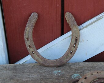 Real Horseshoe, Rusty Horseshoe, Steel Horseshoe, Lucky Horseshoe, Iron Horseshoe, Horse Shoe, Cowboy Theme, Western Decor, Barn Wedding