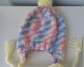 Girls earflap hat