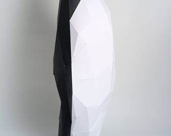 Pre-cut and Pre-scored Penguin Kit - Low Poly Animal