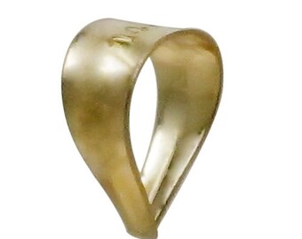 SOLID 14kt gold, extra SMALL, BAIL