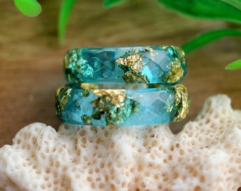 Clear resin ring | Etsy