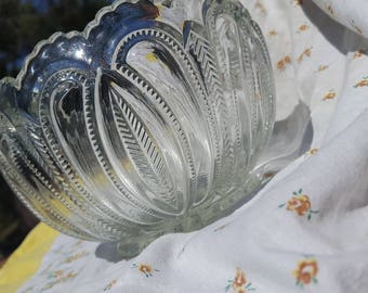 Vintage Crystal Candy Dish