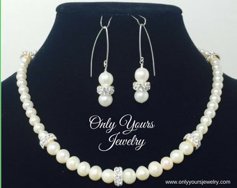 Elegant Sophistication Necklace and Earrings