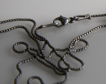 Sterling Silver Rounded Box Chain 1.1mm