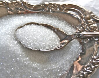 8oz German Glass Glitter, Old Fashioned Clear