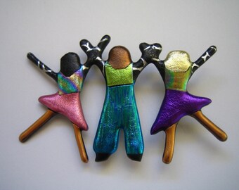 Customize Your Own Three People Pin