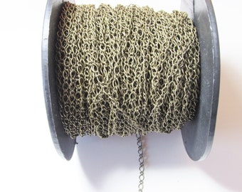 D-02502 1m Iron chain Antique Bronze