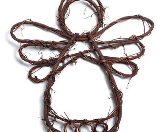 Grapevine Angel, Vine Angel, 18" Grapevine, Wreath Supply, Wreath Enhancement, Floral Supply, I5