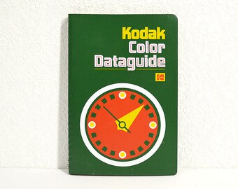 Kodak Color Dataguide- Darkroom Color Printing Book with Development Computers, Film Photography Guide
