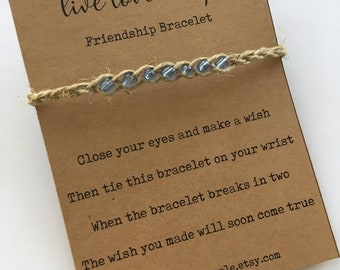 Hemp Bracelet, Beaded Bracelet, Braided Bracelet, Wish Bracelet, Friendship Bracelet, Hemp Anklet, Boho Anklet, Boho Jewelry