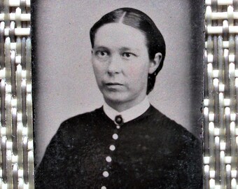 GEM Size Tintype - Lady Marilyn
