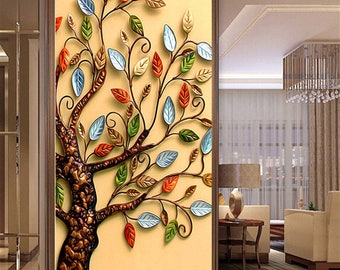 DIY 5D Diamond Painting Cross Stitch Round Diamond Embroidery Rich Tree Droplet Apple Diamond Mosaic for Home Decor