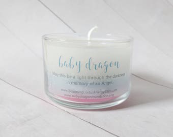 Remembrance Candle, Infant Remembrance, Infant Loss, Miscarriage, Condolence Gift, Sympathy Gift, Memorial Candle, Neonatal Loss, Baby Loss