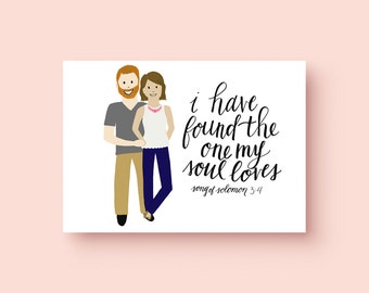 Custom Illustrated Portrait | Full Body Portrait