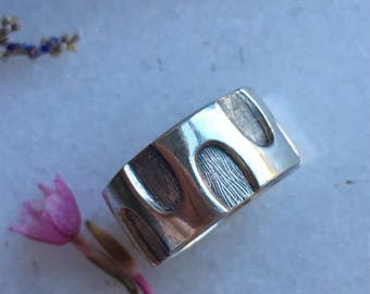 Vintage Sterling Silver Handcrafted Ring