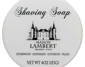Organic Shaving Soap - Shaving Soap - Shave Soap - Shave Soap - mens soap - mens gift ideas - Vegan soap - mens gifts