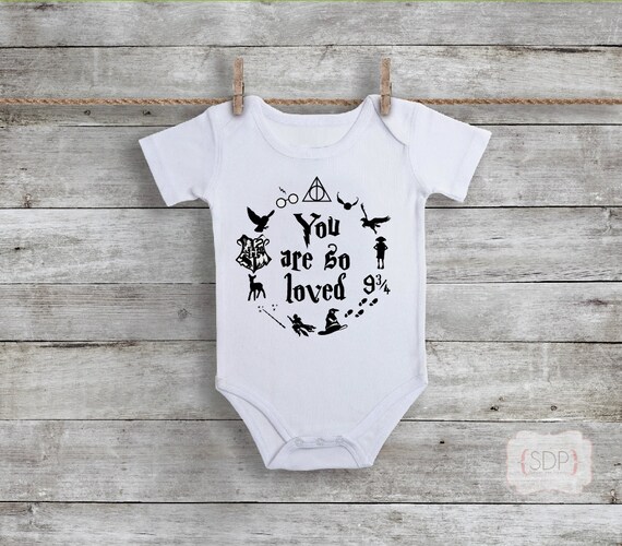 Harry Potter You are so loved Harry Potter Bodysuit