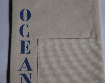 Pouch to embroider one piece swimsuit