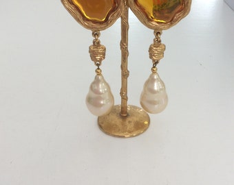 Charles Jourdan by Goossens Earrings