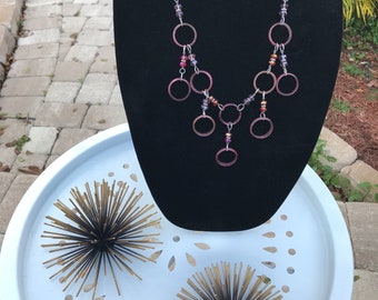 Circles and crystals in pink, oh my!