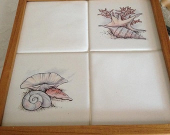 Sea Shore Tile Trivet