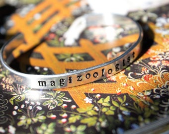 Fantastic Beasts Harry Potter Magizoologist Newt Scamander Inspired Cuff Bracelet