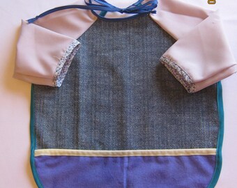 Sleeved Baby Bib #31