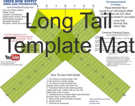 Cheer Bow Supply How To Make A Cheer Bow Long Tail 2 25