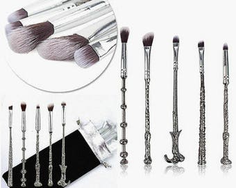 40% off Free p&p 5pcs Harry Potter Inspired Magic Brush Set+ FREE Velvet Pouch,owlexpress gift wrap available