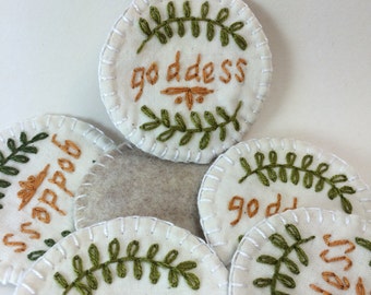 Goddess Merit Badge Patch or Pin