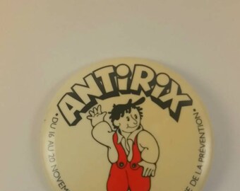 Vintage Prevention pinback button