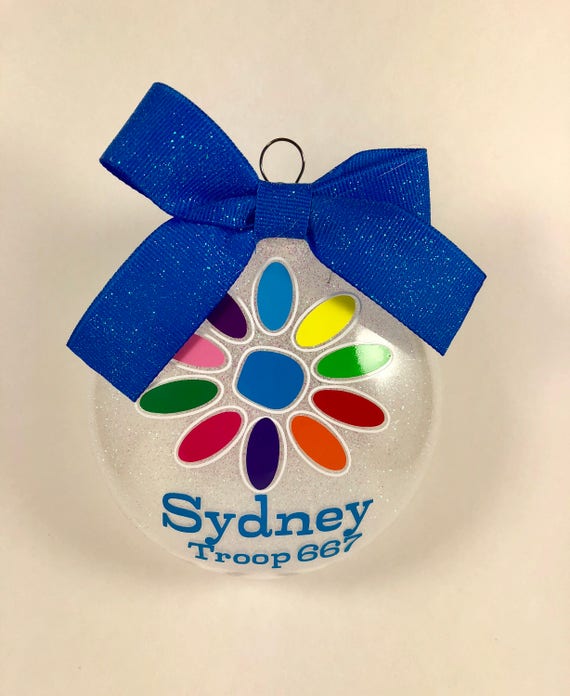 Personalized Ornament Scout Gifts Daisy Scout Girl Troop