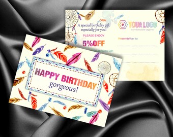 LLR kit,Custom Birthday Card, Boho, LLR Marketing kit, Branding, Marketing for Consultant | MKBI_11