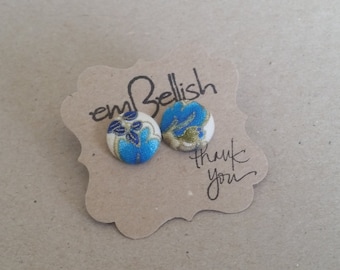 Fabric Button Studs *free shipping*