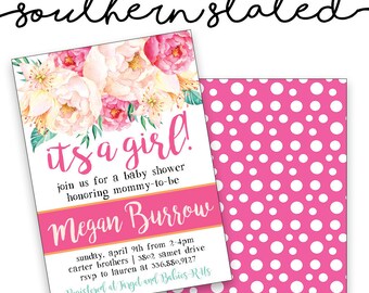 Floral Baby Shower
