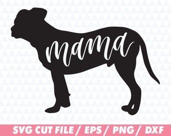 Free Free Pitbull Mama Svg 70 SVG PNG EPS DXF File