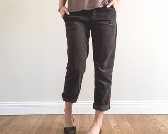 Hampshire Trouser WOMENS PDF pattern and tutorial, sizes xxs - xxl, sewing pattern, instant download
