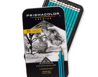 12 Prismacolor Premier Medium Grade Graphite Pencils