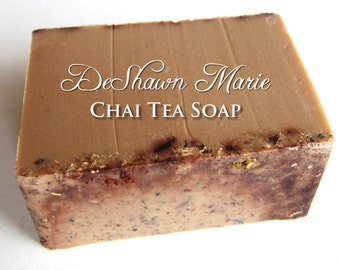 3.5 lb Soap Loaf -SOAP - Chai Tea Vegan Handmade Soap Loaf, Wholesale Soap Loaves, FREE SHIPPING