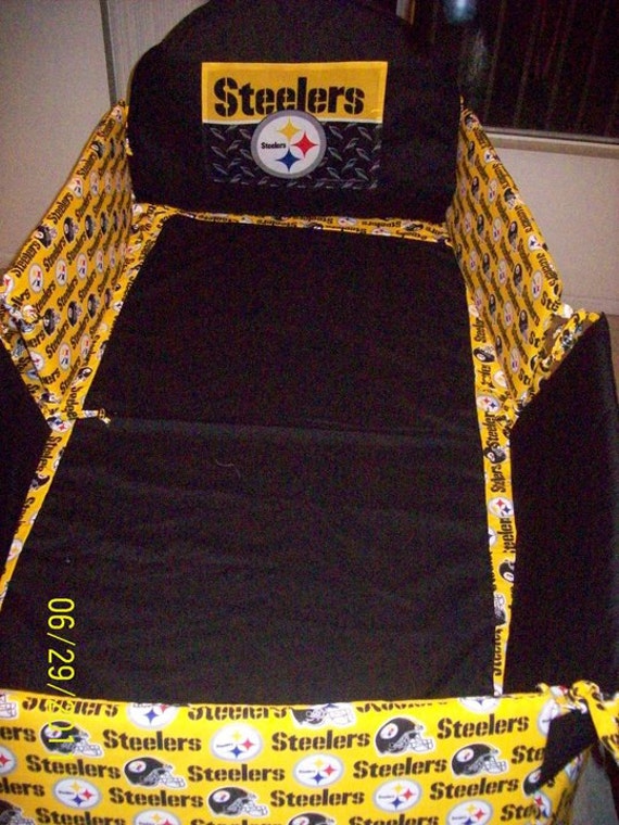 items similar to steelers crib bedding on etsy steelers crib sheets