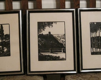 Reduced Again! Silhouettes, CUT OUT Silhouettes, Vintage Silhouettes, Scenery Silhouettes, Man Cave Art