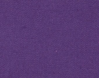 Remnants of 9-10oz Cotton Canvas Duck Cloth - Viking Purple