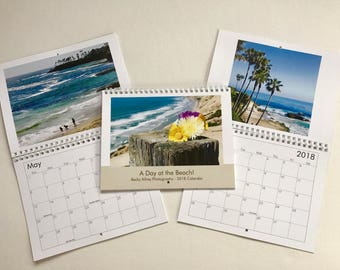 2018 photography calendar etsy